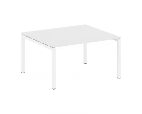 Переговорный стол (1 столешница) на П-образном м/к 1400x1235x750 Metal System Quattro 5x5 images