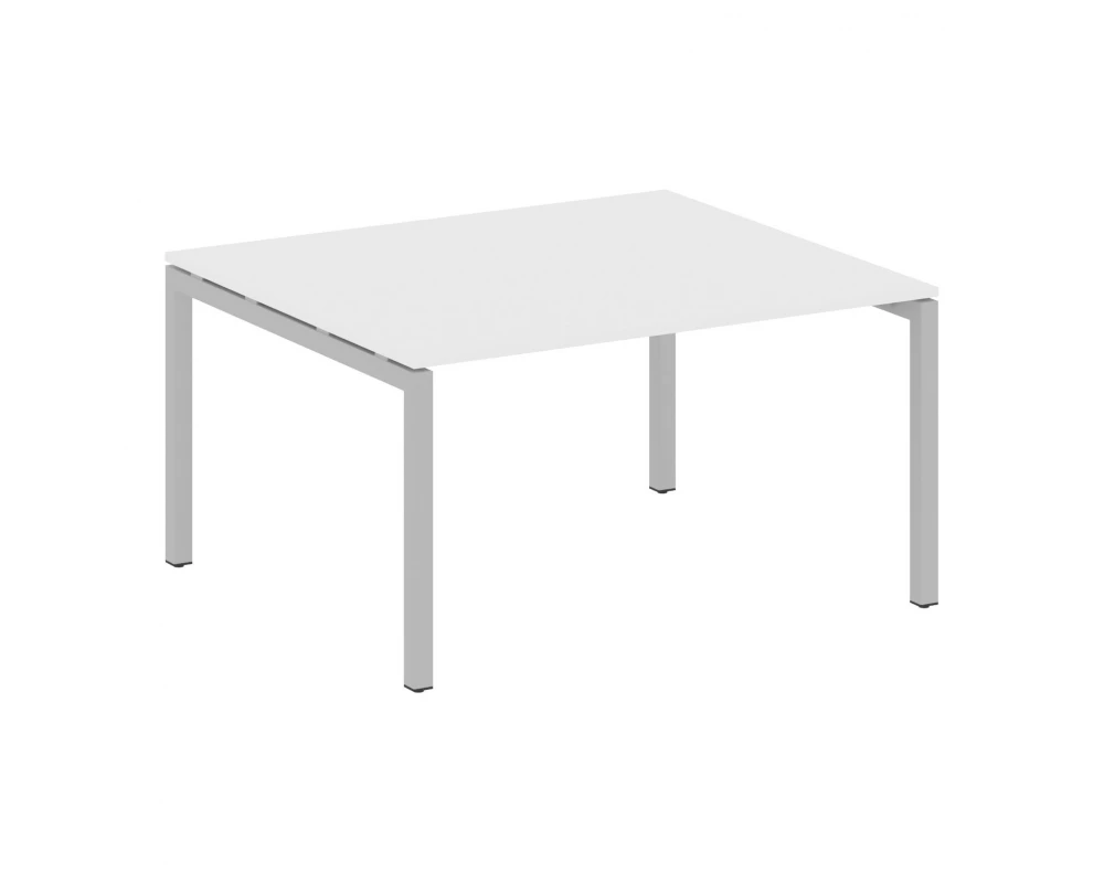 Переговорный стол (1 столешница) на П-образном м/к 1400x1235x750 Metal System Quattro 5x5