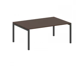 Переговорный стол (1 столешница) на П-образном м/к 1800x1235x750 Metal System Quattro 5x5 images
