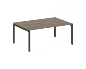Переговорный стол (1 столешница) на П-образном м/к 1800x1235x750 Metal System Quattro 5x5 images