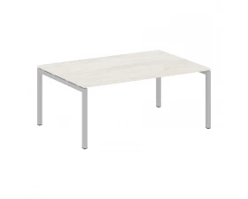 Переговорный стол (1 столешница) на П-образном м/к 1800x1235x750 Metal System Quattro 5x5 images