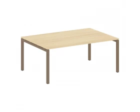 Переговорный стол (1 столешница) на П-образном м/к 1800x1235x750 Metal System Quattro 5x5 images