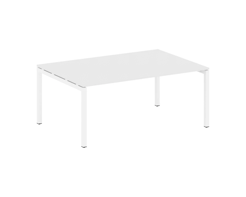 Переговорный стол (1 столешница) на П-образном м/к 1800x1235x750 Metal System Quattro 5x5