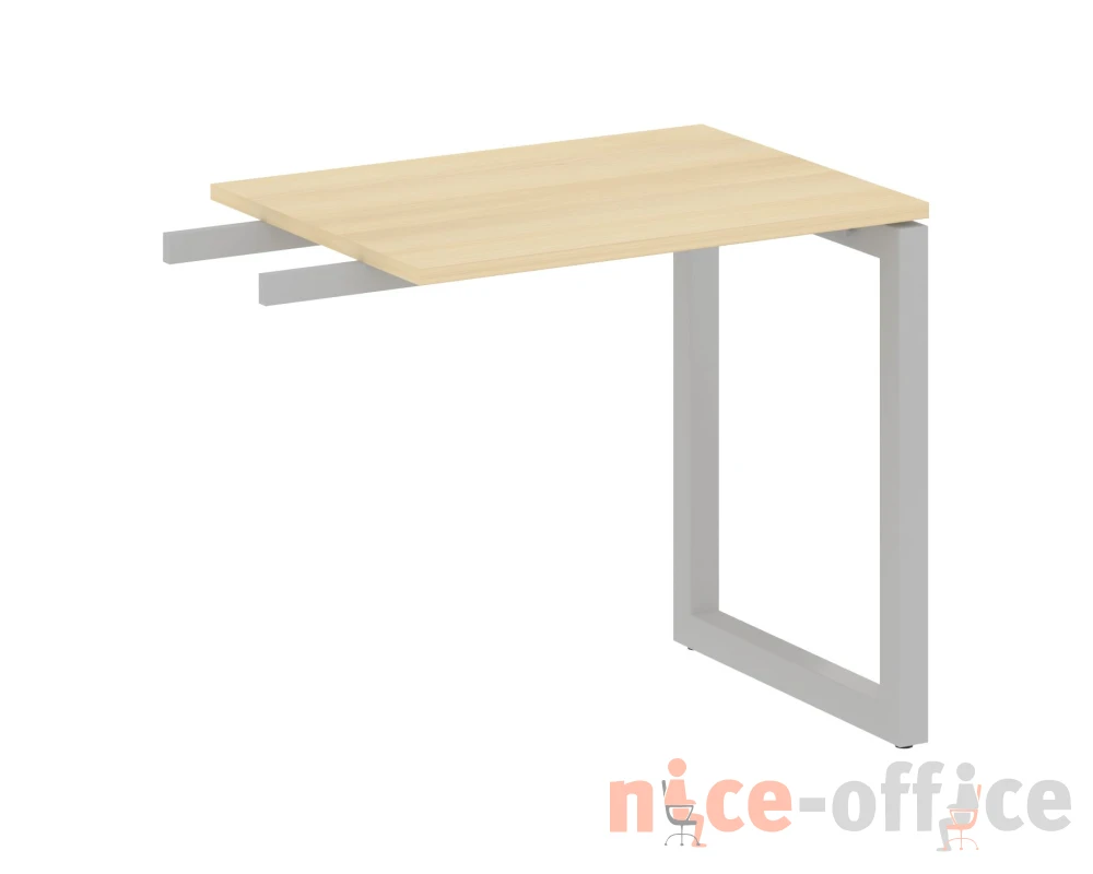 Приставной элемент на О-образном м/к 800x600x750 Метал Систем Куатро 5x5 / Metal System Quattro 5x5