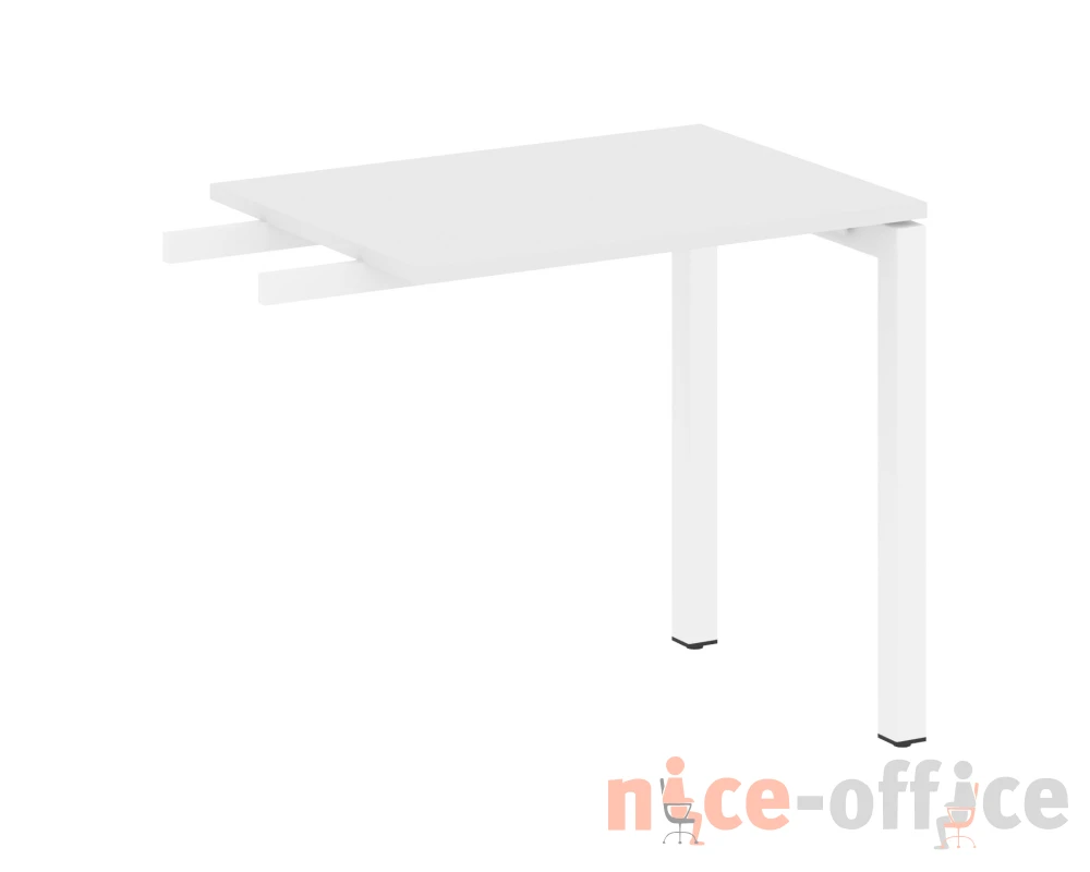 Приставной элемент на П-образном м/к 800x600x750 Метал Систем Куатро 5x5 / Metal System Quattro 5x5