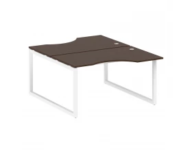 Рабочая станция криволинейная на О-образном м/к 1400x1835x750 Metal System Quattro 5x5 images