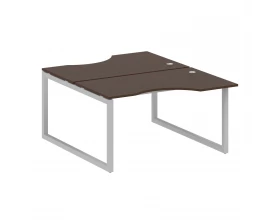 Рабочая станция криволинейная на О-образном м/к 1400x1835x750 Metal System Quattro 5x5 images