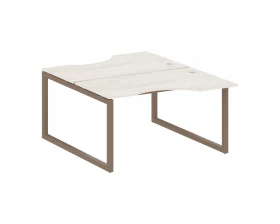 Рабочая станция криволинейная на О-образном м/к 1400x1835x750 Metal System Quattro 5x5 images