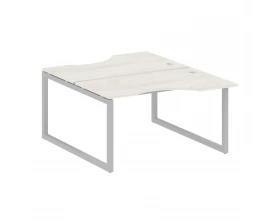 Рабочая станция криволинейная на О-образном м/к 1400x1835x750 Metal System Quattro 5x5 images