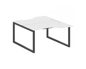 Рабочая станция криволинейная на О-образном м/к 1400x1835x750 Metal System Quattro 5x5 images