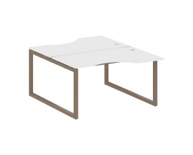 Рабочая станция криволинейная на О-образном м/к 1400x1835x750 Metal System Quattro 5x5 images