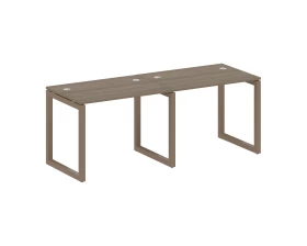 Рабочая станция на 2 места на О-образном м/к 2000x720x750 Metal System Quattro 5x5 images