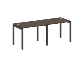 Рабочая станция на 2 места на П-образном м/к 2000x720x750 Metal System Quattro 5x5 images