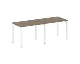 Рабочая станция на 2 места на П-образном м/к 2000x720x750 Metal System Quattro 5x5 images