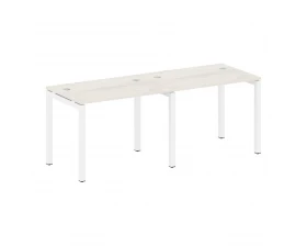 Рабочая станция на 2 места на П-образном м/к 2000x720x750 Metal System Quattro 5x5 images