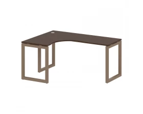 Стол криволинейный левый на О-образном м/к 1600x1200x750 Metal System Quattro 5x5 images