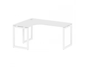 Стол криволинейный левый на О-образном м/к 1600x1200x750 Metal System Quattro 5x5 images