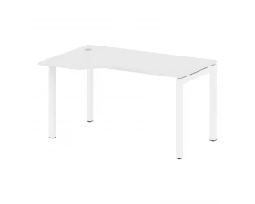 Стол криволинейный левый на П-образном м/к 1400x900x750 Metal System Quattro 5x5 images