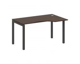 Стол криволинейный правый на П-образном м/к 1400x900x750 Metal System Quattro 5x5 images