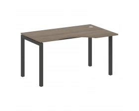 Стол криволинейный правый на П-образном м/к 1400x900x750 Metal System Quattro 5x5 images