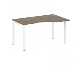 Стол криволинейный правый на П-образном м/к 1400x900x750 Metal System Quattro 5x5 images