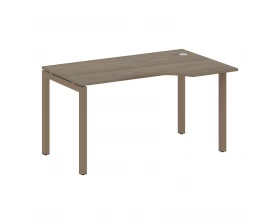 Стол криволинейный правый на П-образном м/к 1400x900x750 Metal System Quattro 5x5 images