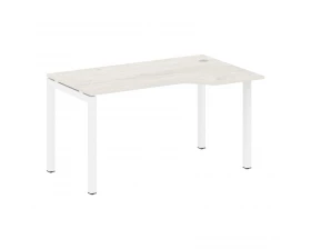 Стол криволинейный правый на П-образном м/к 1400x900x750 Metal System Quattro 5x5 images