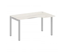 Стол криволинейный правый на П-образном м/к 1400x900x750 Metal System Quattro 5x5 images