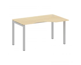 Стол криволинейный правый на П-образном м/к 1400x900x750 Metal System Quattro 5x5 images