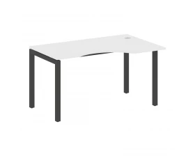 Стол криволинейный правый на П-образном м/к 1400x900x750 Metal System Quattro 5x5 images