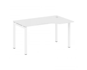 Стол криволинейный правый на П-образном м/к 1400x900x750 Metal System Quattro 5x5 images