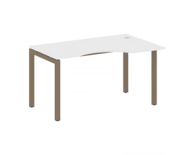 Стол криволинейный правый на П-образном м/к 1400x900x750 Metal System Quattro 5x5 images