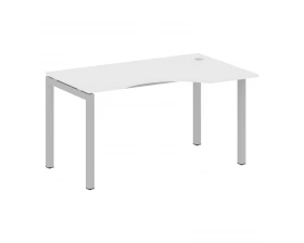 Стол криволинейный правый на П-образном м/к 1400x900x750 Metal System Quattro 5x5 images