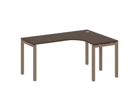 Стол криволинейный правый на П-образном м/к 1600x1200x750 Metal System Quattro 5x5 images