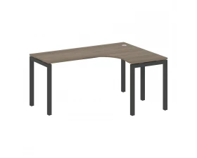 Стол криволинейный правый на П-образном м/к 1600x1200x750 Metal System Quattro 5x5 images