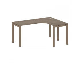 Стол криволинейный правый на П-образном м/к 1600x1200x750 Metal System Quattro 5x5 images