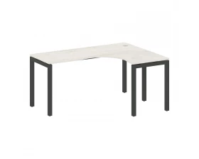 Стол криволинейный правый на П-образном м/к 1600x1200x750 Metal System Quattro 5x5 images