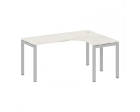 Стол криволинейный правый на П-образном м/к 1600x1200x750 Metal System Quattro 5x5 images
