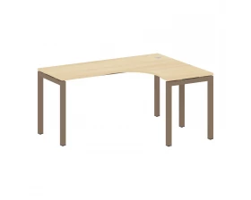 Стол криволинейный правый на П-образном м/к 1600x1200x750 Metal System Quattro 5x5 images