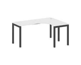 Стол криволинейный правый на П-образном м/к 1600x1200x750 Metal System Quattro 5x5 images