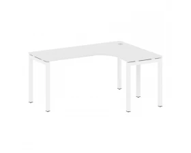 Стол криволинейный правый на П-образном м/к 1600x1200x750 Metal System Quattro 5x5 images