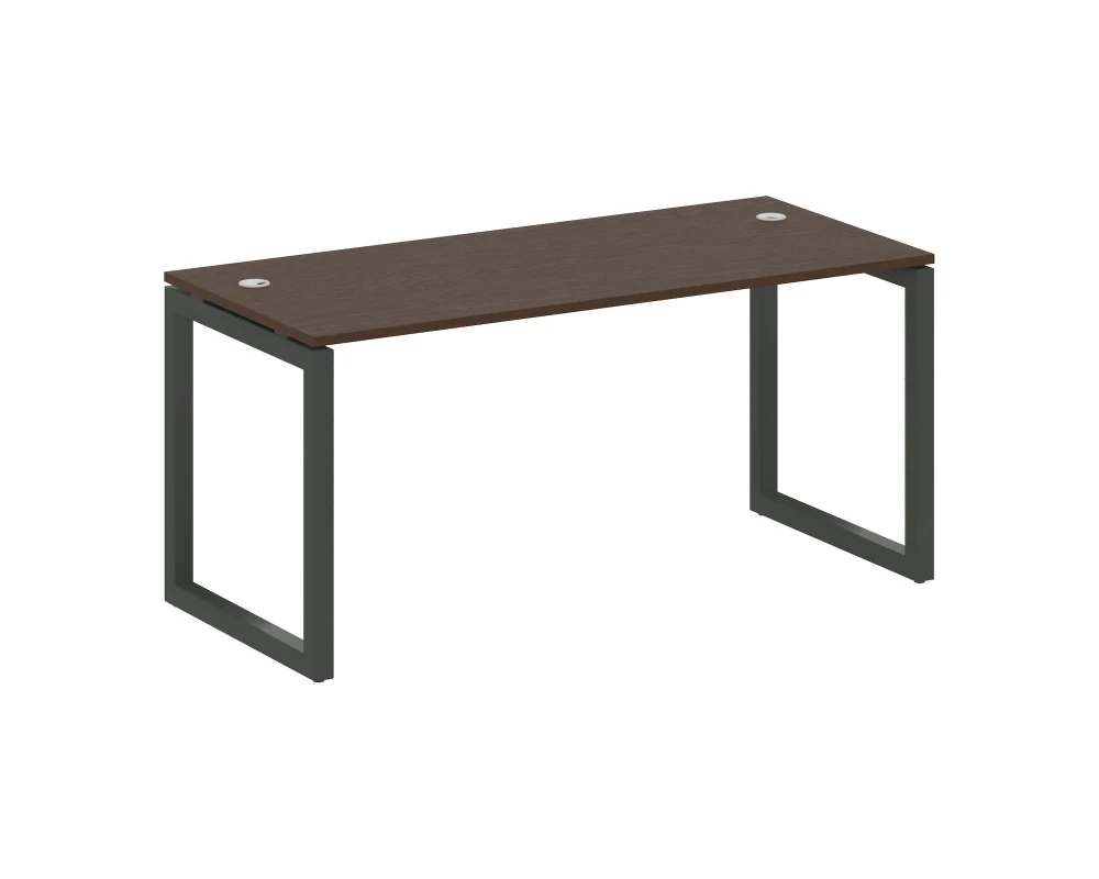 Стол письменный на О-образном м/к 1600x720x750 Metal System Quattro 5x5