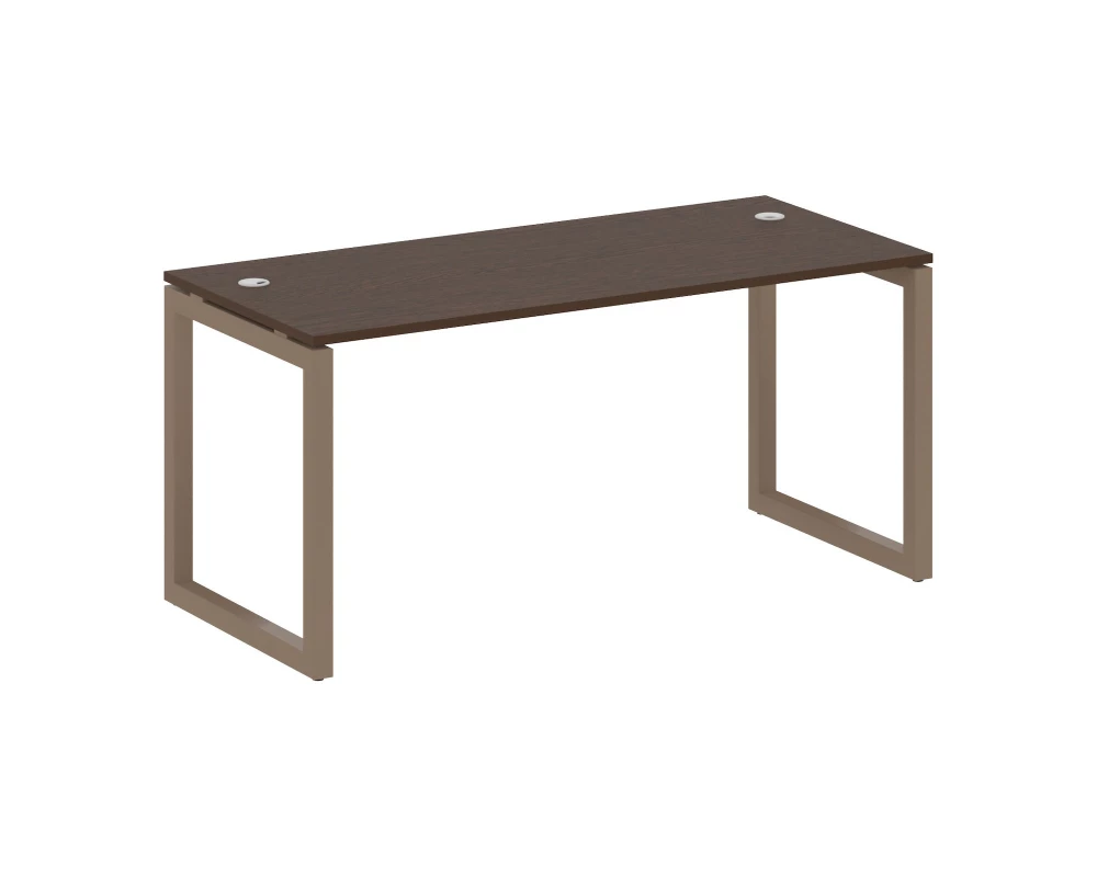 Стол письменный на О-образном м/к 1600x720x750 Metal System Quattro 5x5