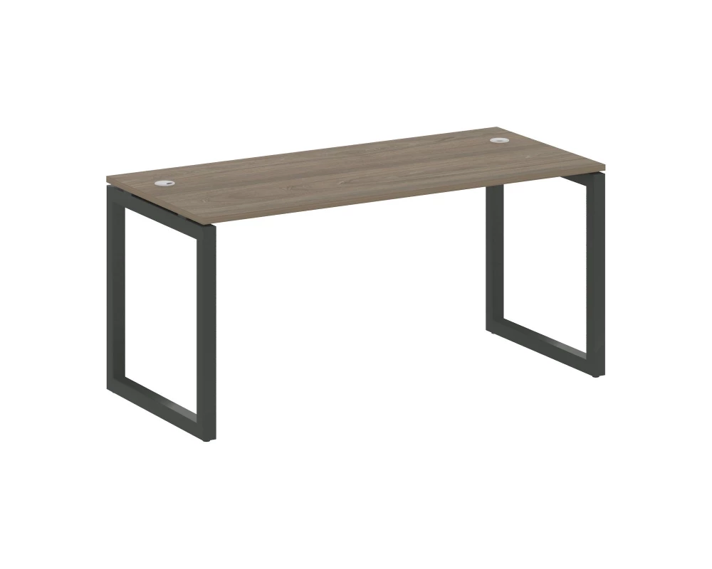 Стол письменный на О-образном м/к 1600x720x750 Metal System Quattro 5x5