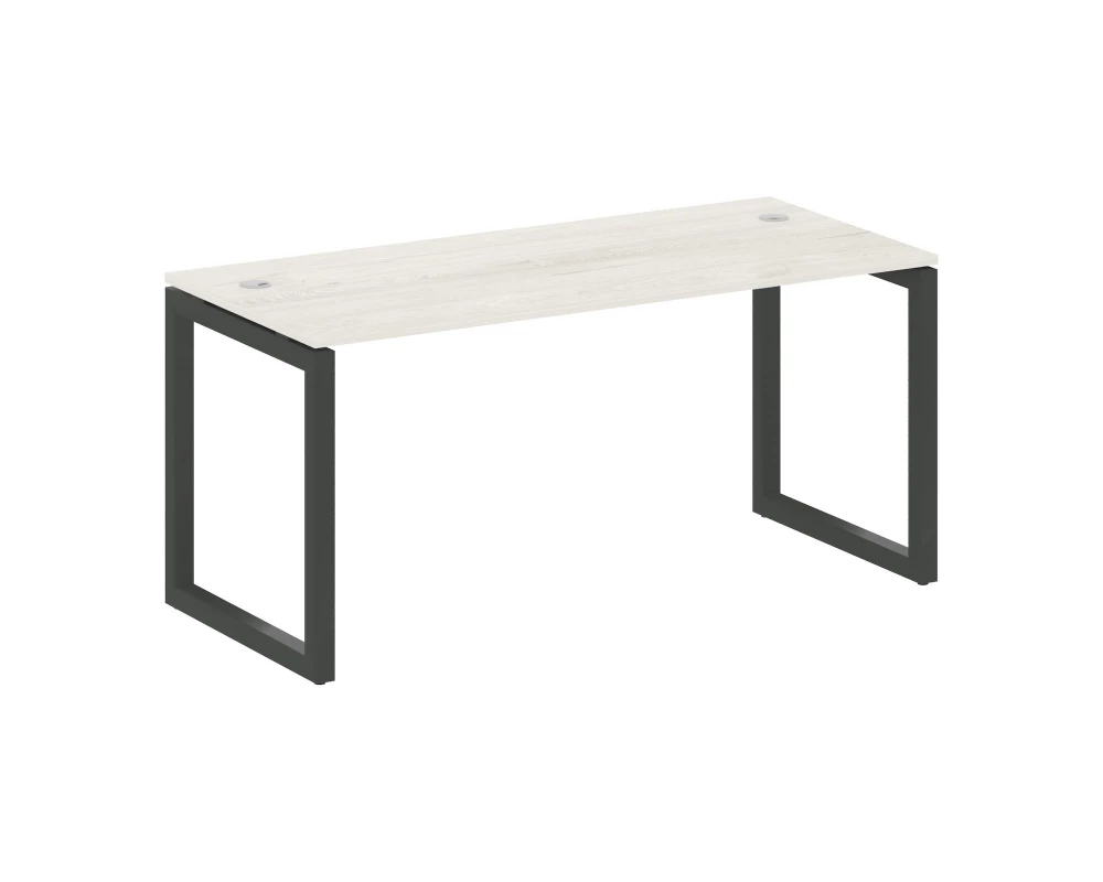 Стол письменный на О-образном м/к 1600x720x750 Metal System Quattro 5x5