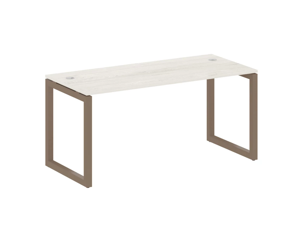 Стол письменный на О-образном м/к 1600x720x750 Metal System Quattro 5x5