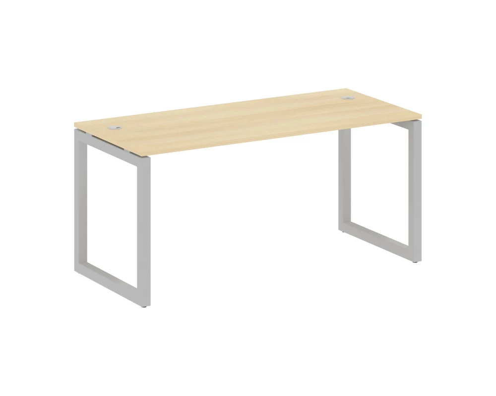 Стол письменный на О-образном м/к 1600x720x750 Metal System Quattro 5x5