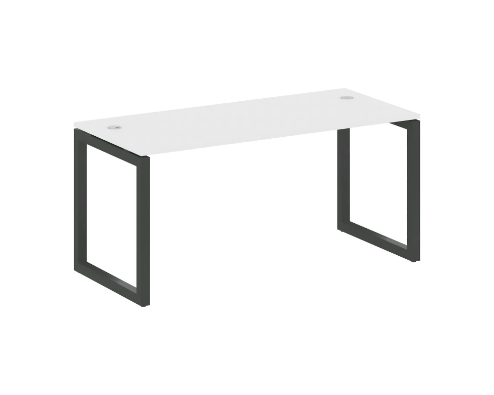 Стол письменный на О-образном м/к 1600x720x750 Metal System Quattro 5x5