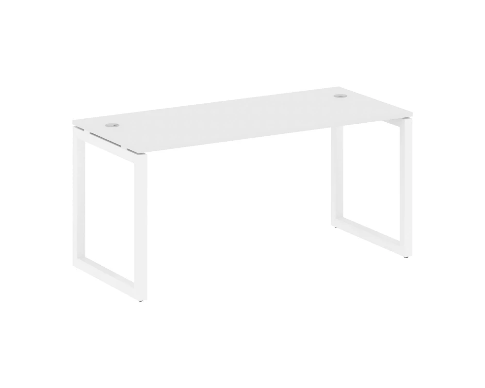 Стол письменный на О-образном м/к 1600x720x750 Metal System Quattro 5x5