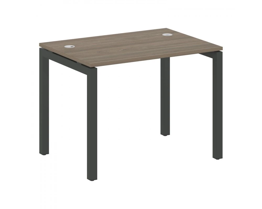 Стол письменный на П-образном м/к 1000x720x750 Metal System Quattro 5x5